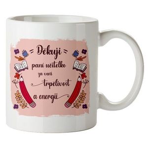 Bohemia Gifts Keramický hrnček - Pro učitelku, 350 ml vyobraziť