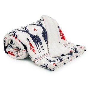 4Home Vianočná baránková deka Deer, 150 x 200 cm vyobraziť