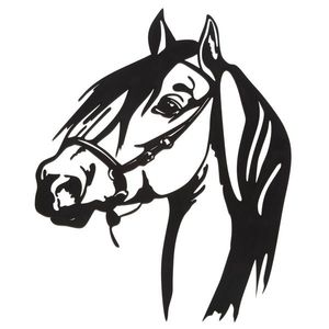 Drevená vyrezávaná dekorácia na stenu Kôň, 29 x 37 x 1 cm vyobraziť