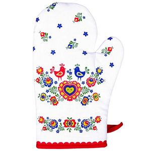 FORBYT Chňapka Folklór červená, 17 x 28 cm vyobraziť