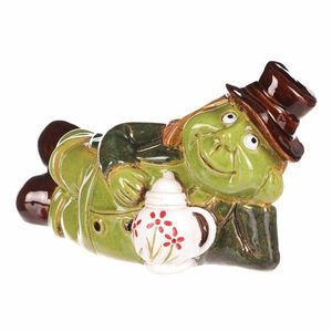 Záhradná dekorácia Vodník ležiaci, keramika, 10 x 10 x 13 cm, 13 cm vyobraziť