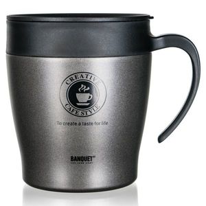 Banquet Termohrnček cestovný TAZZA 330 ml, antracit vyobraziť