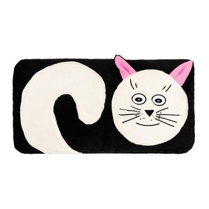 Bellatex Tvarovaný vankúš Kočička, 45 x 30 cm vyobraziť