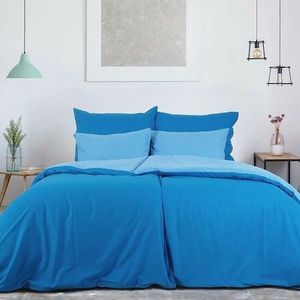 B.E.S. Petrovice Bavlnené obliečky Double face kobalt/nebeská vyobraziť