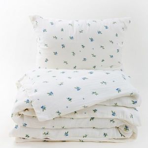 Matex Mušelínové obliečky Čučoriedky, 140 x 200 cm, 70 x 90 cm vyobraziť