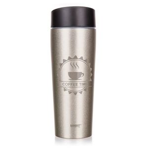 Banquet Termohrnček cestovný COFFEE 350 ml, Ivory vyobraziť