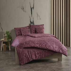 Kvalitex Bavlnené obliečky Tokyo vínová, 200 x 200 cm, 2 ks 70 x 90 cm vyobraziť