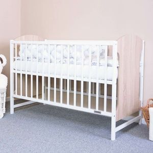 New Baby Detská postieľka Mia, dub vyobraziť