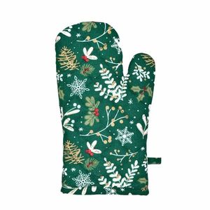 Forbyt Kuchynská chňapka Zelené Vianoce, 18 x 28 cm vyobraziť