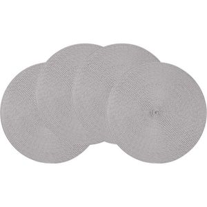 Altom Prestieranie Straw šedá, pr. 38 cm, sada 4 ks vyobraziť