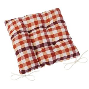 Bellatex Sedák EMA prešívaný Kocka terra, 40 x 40 cm vyobraziť