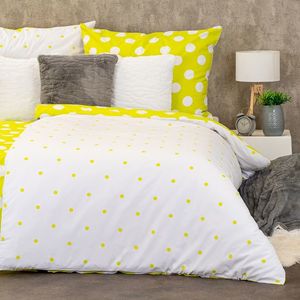 4home Bavlnené obliečky Zelená bodka, 220 x 200 cm, 2 ks 70 x 90 cm vyobraziť