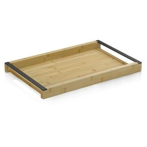 Kela Servírovacia tácka Kiril, bambus, čierna, 54 x 35 cm vyobraziť