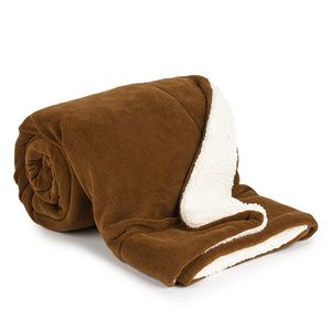 4Home Baránková deka tmavohnedá, 150 x 200 cm vyobraziť
