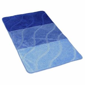 Kvalitex Kúpeľňová predložka Vlny modrá, 60 x 100 cm vyobraziť