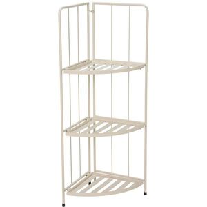 Rohový kovový stojan na kvetiny Antonio, 3 police, 42 x 90 x 30 cm vyobraziť