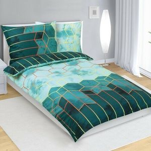 Bellatex Bavlnené obliečky Plásty zelená, 140 x 200 cm, 70 x 90 cm vyobraziť