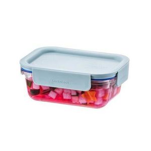 LOCKnLOCK Dóza sklenená obdĺžniková CLEAR, 380 ml, mint, 380 ml vyobraziť