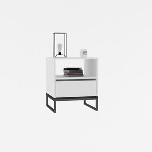 Nočný stolík Lindau White vyobraziť