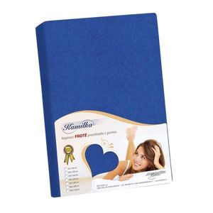 Bellatex Froté prestieradlo Kamilka tmavomodrá, 160 x 200 cm vyobraziť