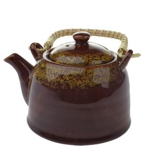 Keramická kanvička na čaj 850 ml, zelená vyobraziť