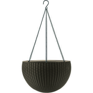 Keter Závesný kvetináč Sphere tmavohnedá, pr. 35 cm vyobraziť