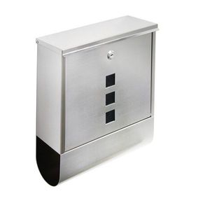 Richter BK.210 Poštová nerezová schránka Tilly, strieborná vyobraziť