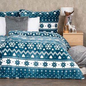 4Home Obliečky mikroflanel Nordic love, 160 x 200 cm, 70 x 80 cm vyobraziť