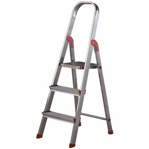 Rolser Hliníkové schodíky pre profesionálne použitie Unica, 3 stupne, 3 stupne vyobraziť