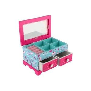 Teddies Drevená šperkovnica Princess, 18 x 12 x 12 cm vyobraziť