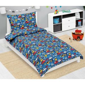 Bellatex Detské bavlnené obliečky Junior Záchranári modrá, 140 x 200, 70 x 90 cm vyobraziť