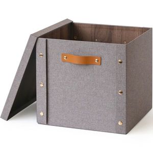 Kitchisimo Set 2 úložných krabíc s vekom 30 × 30 × 28 cm, L vyobraziť