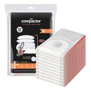 Compactor Sada vákuových úložných vriec Bag Aspispace L 120 litrov, 80 x 100 cm, 10 ks vyobraziť