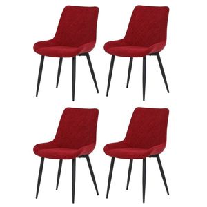 Sada jedálenských stoličiek DCL-218 RED2, 4 ks vyobraziť