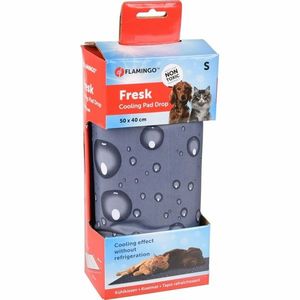Flamingo Chladiaca podložka Kvapka sivá, veľkosť S 50 x 40 cm vyobraziť