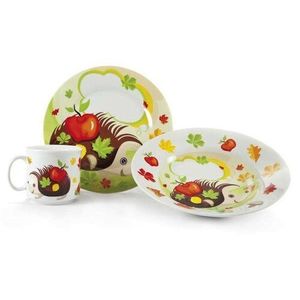 Banquet 3-dielna detská jedálenská súprava Ježko vyobraziť