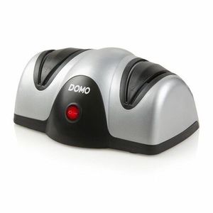 DOMO DO9204KS stříbrná / Elektrický brousek na nože / 40W / 2 brusné kotouče (DO9204KS) vyobraziť