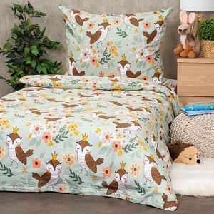 4Home Detské bavlnené obliečky Owlet, 140 x 200 cm, 70 x 90 cm vyobraziť