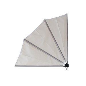 Happy Green Skladacia zástena na balkón 1, 4 m, béžová vyobraziť