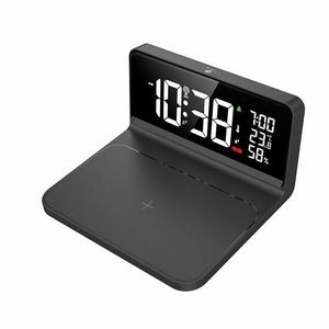 Solight CA06 Hodiny s Qi bezdrôtovým nabíjaním vyobraziť