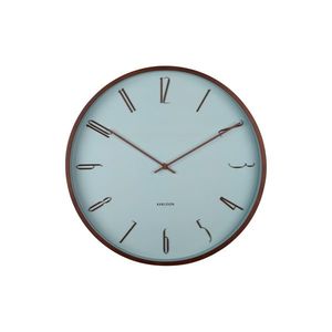 Karlsson 6014BL dizajnové nástenné hodiny modrá, pr. 40 cm vyobraziť