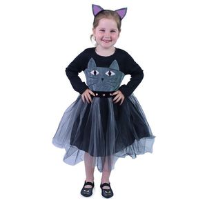 Rappa Detský kostým Mačka, veľ. S vyobraziť