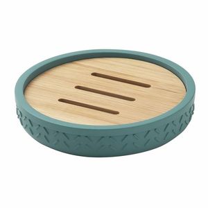 GEDY TH1147 Thea mydlovnička na postavenie, zelená/bambus vyobraziť