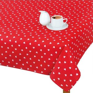 Bellatex Obrus Adela Srdiečka červená, 120 x 140 cm vyobraziť