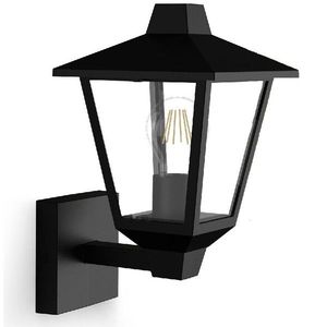 Philips Kino vonkajšie nástenné svietidlo so svietením nahor čierna, E27, max. 1x25 W vyobraziť