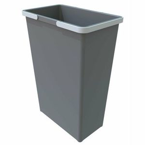 Elletipi Plastový kôš s rukoväťami 35 l, sivá vyobraziť