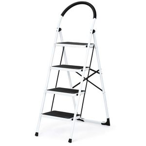 4Home Skladacie oceľové schodíky Steps, 4 stupne, 4 stupne vyobraziť