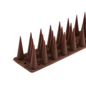 Plastové ochranné hroty proti vtákom hnedá, 44, 5 x 3, 7 cm, 4 ks vyobraziť