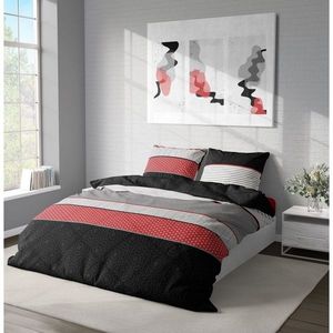 Kvalitex Bavlnené obliečky Delux Kyoto čierna, 140 x 200 cm, 70 x 90 cm vyobraziť