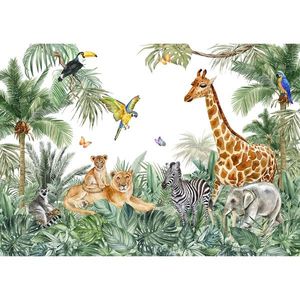 Fototapeta XXL Jungle 360 x 254 cm, 4 diely vyobraziť